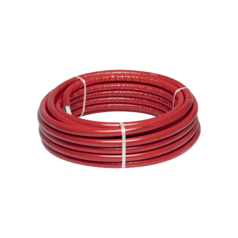 APE Predizolovana višeslojna cev PE-Xb/Al/PE-Xb 20 x 2 x 0.3 mm / 50 m /crvena 9 mm