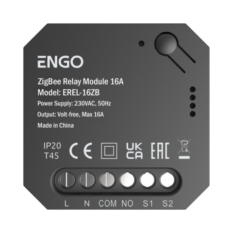 ENGO ZigBee relejni modul 16A